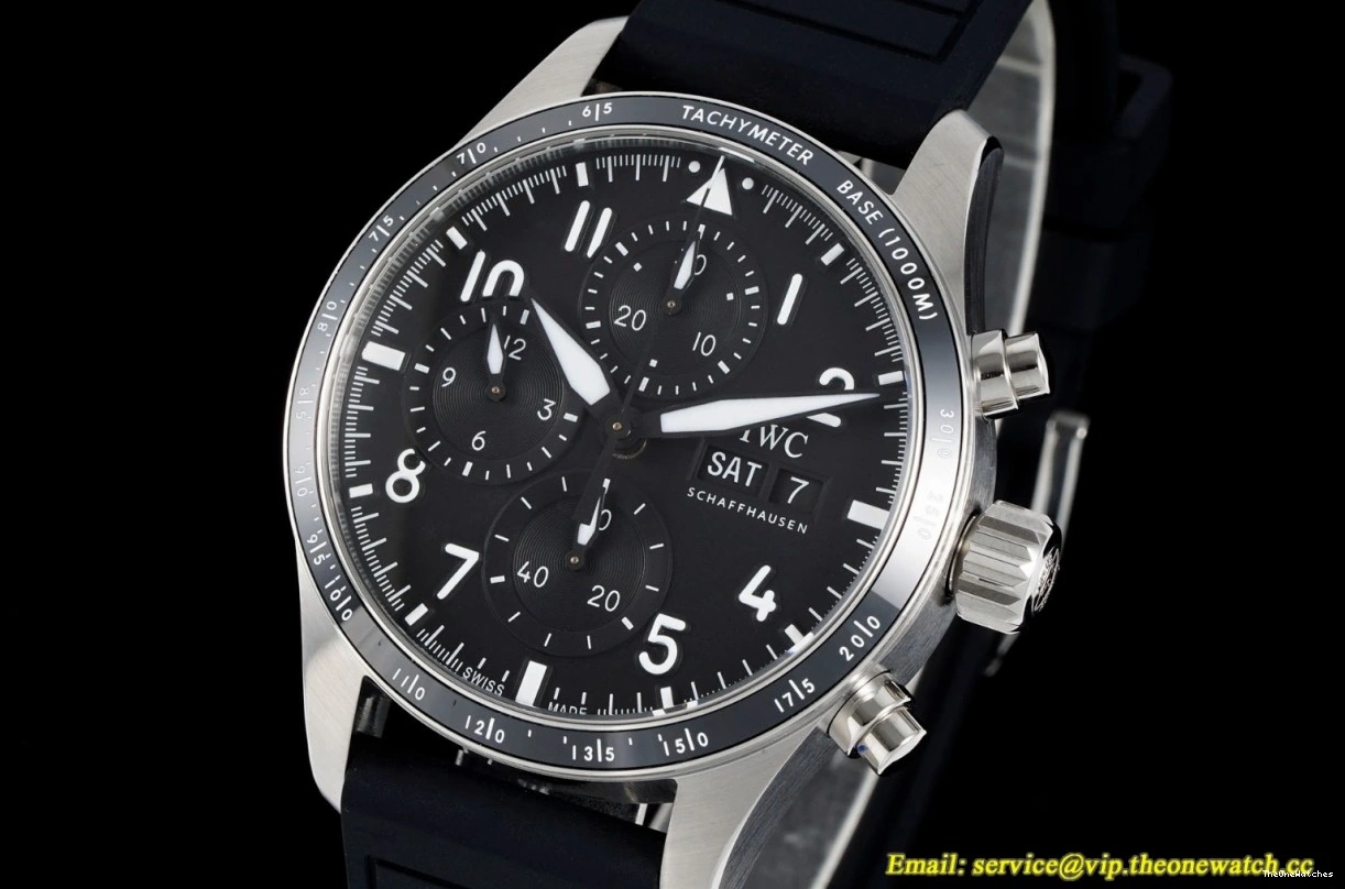 41mm 2023 Chrono BLSF Black Mod Num TI RU A7750 Pilot 0314